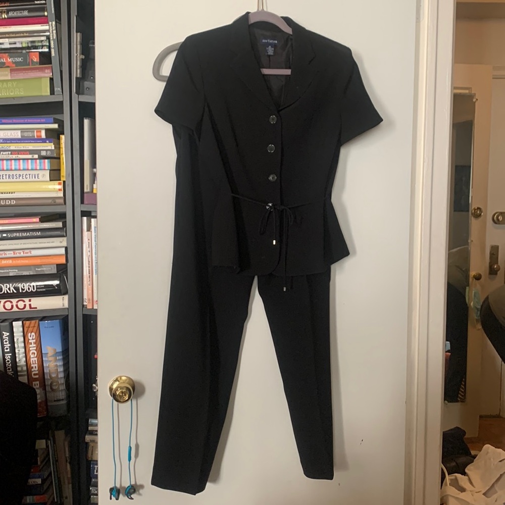 Ann Taylor Black Suit Set